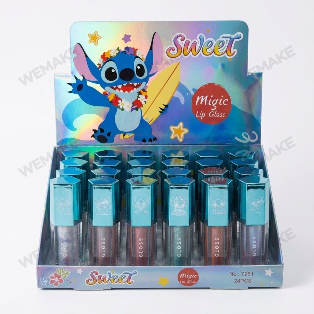 Gloss Labial Líquido com Glitter Acabamento Brilhante 7251