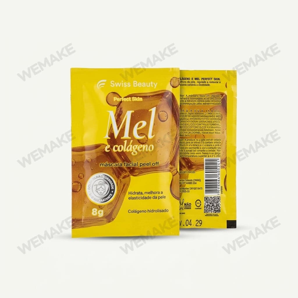 Máscara Facial Peel Off Hidratante Mel e Colágeno 8g 147309