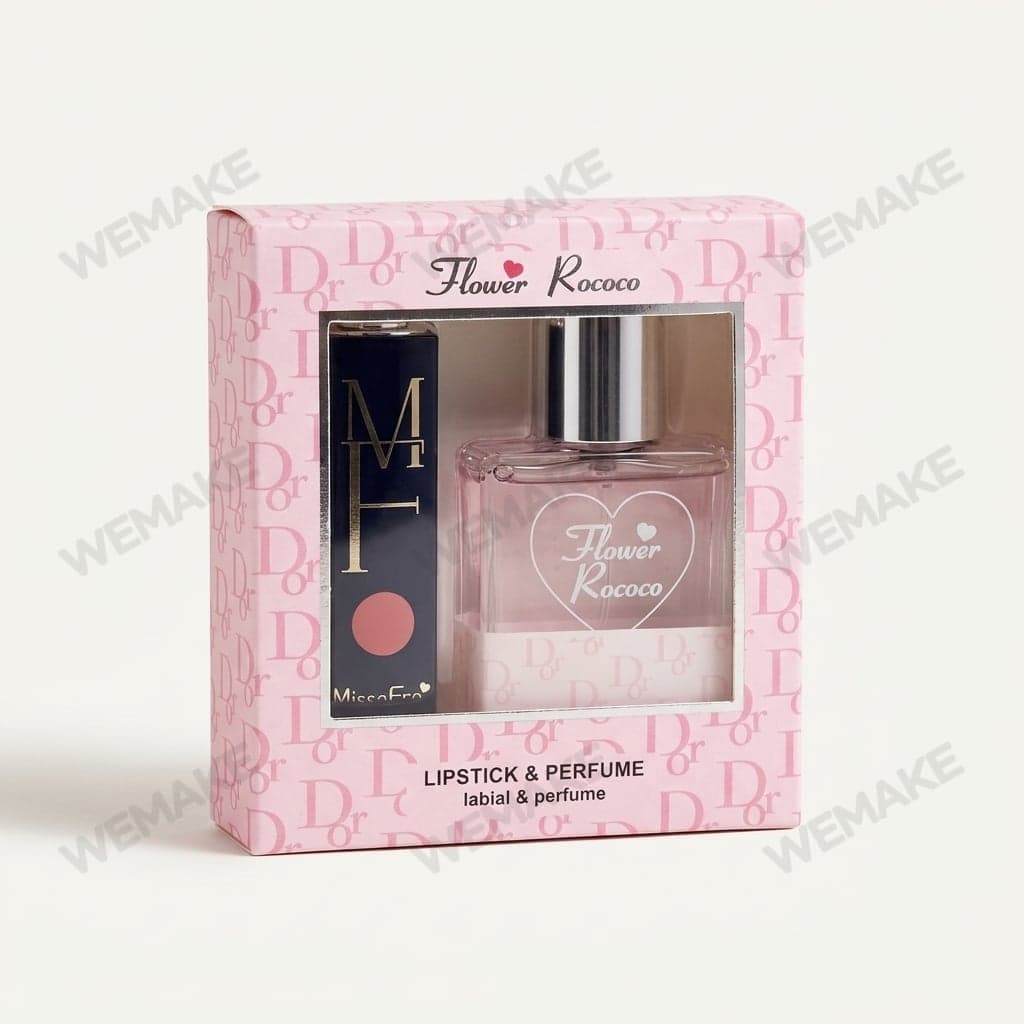 Kit Presente Feminino com Perfume e Batom Labial PFT020