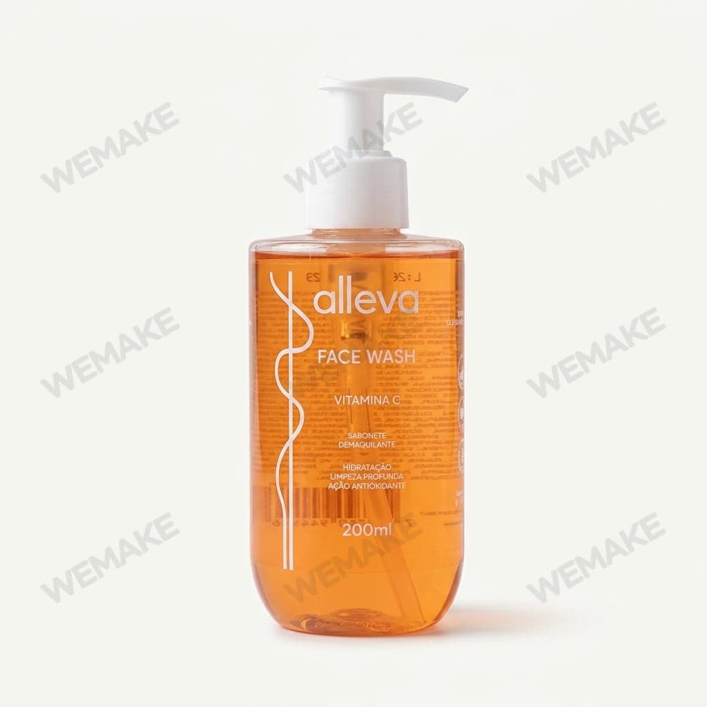 Sabonete Facial Demaquilante Vitamina C Limpeza Profunda 200ml al7241