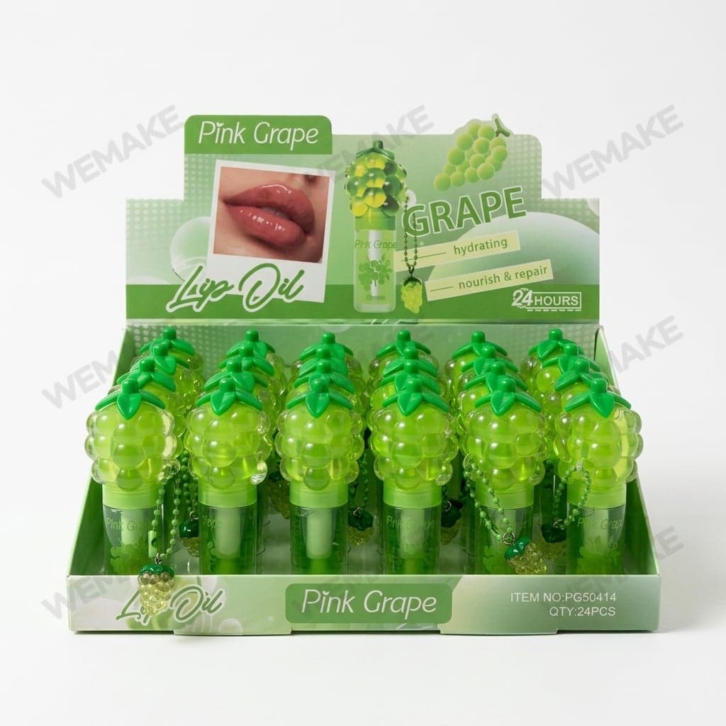 Óleo Labial Lip Oil Hidratante de Uva com Chaveiro PG50414