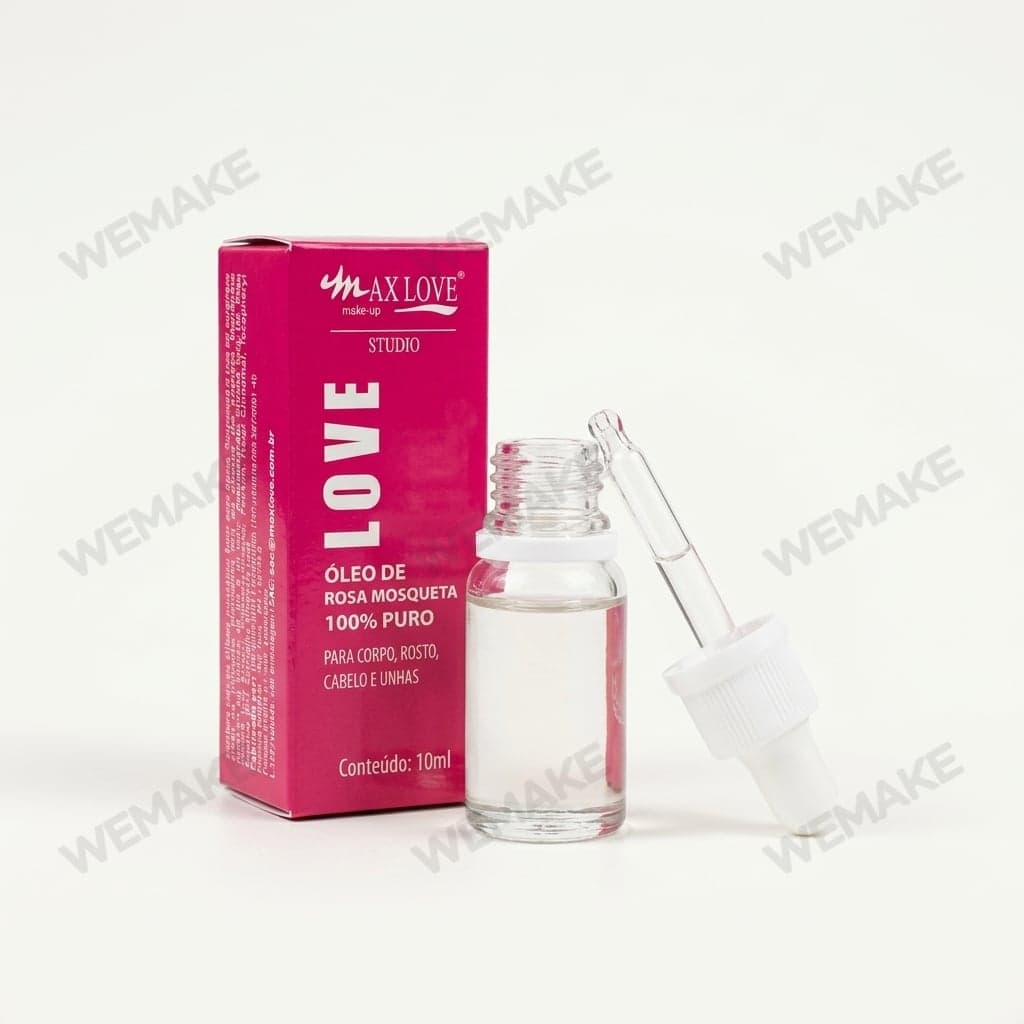 Óleo de Rosa Mosqueta 100% Puro Corpo e Rosto 10ml 7908240512518