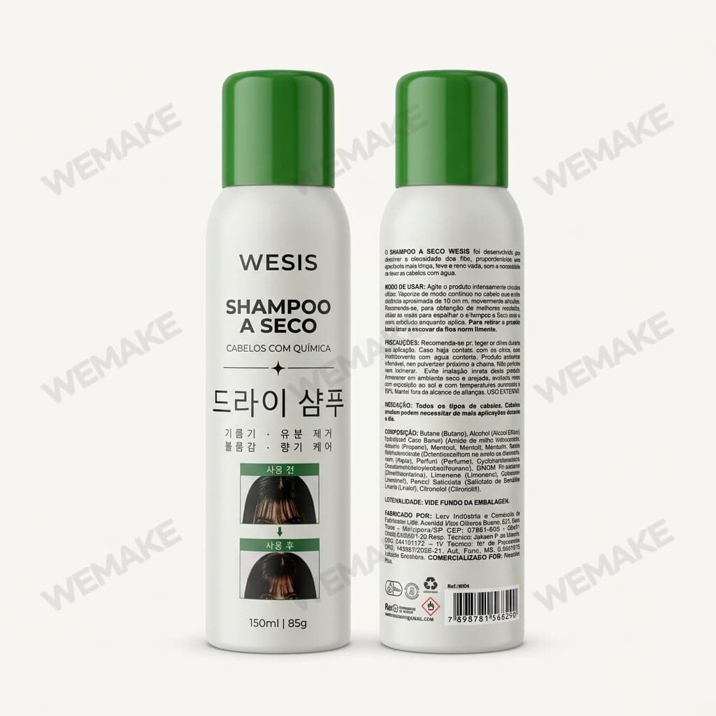 Shampoo a Seco para Cabelos com Química 150ml wi04