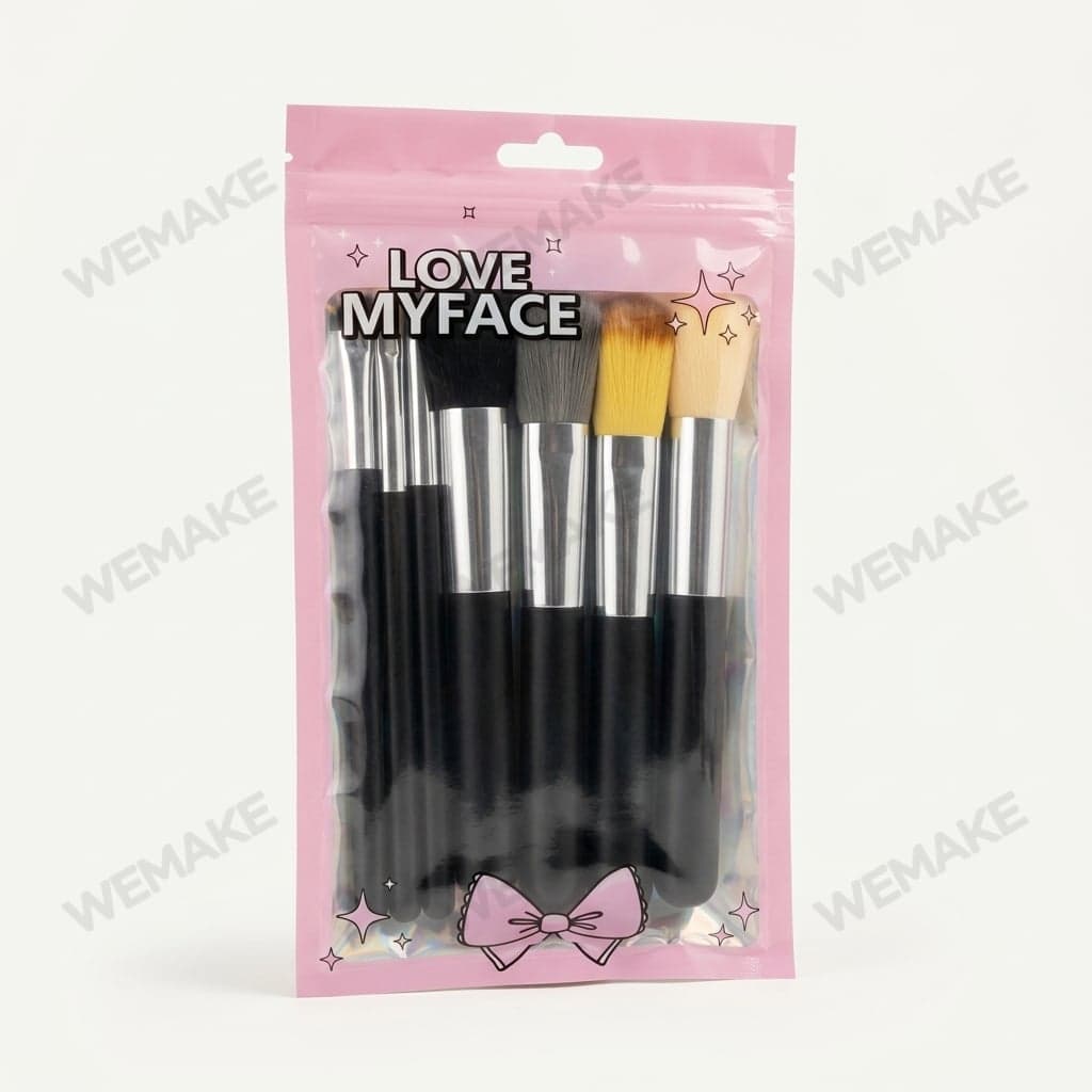 Kit de Pincéis para Maquiagem com 7 Peças 6932645105663