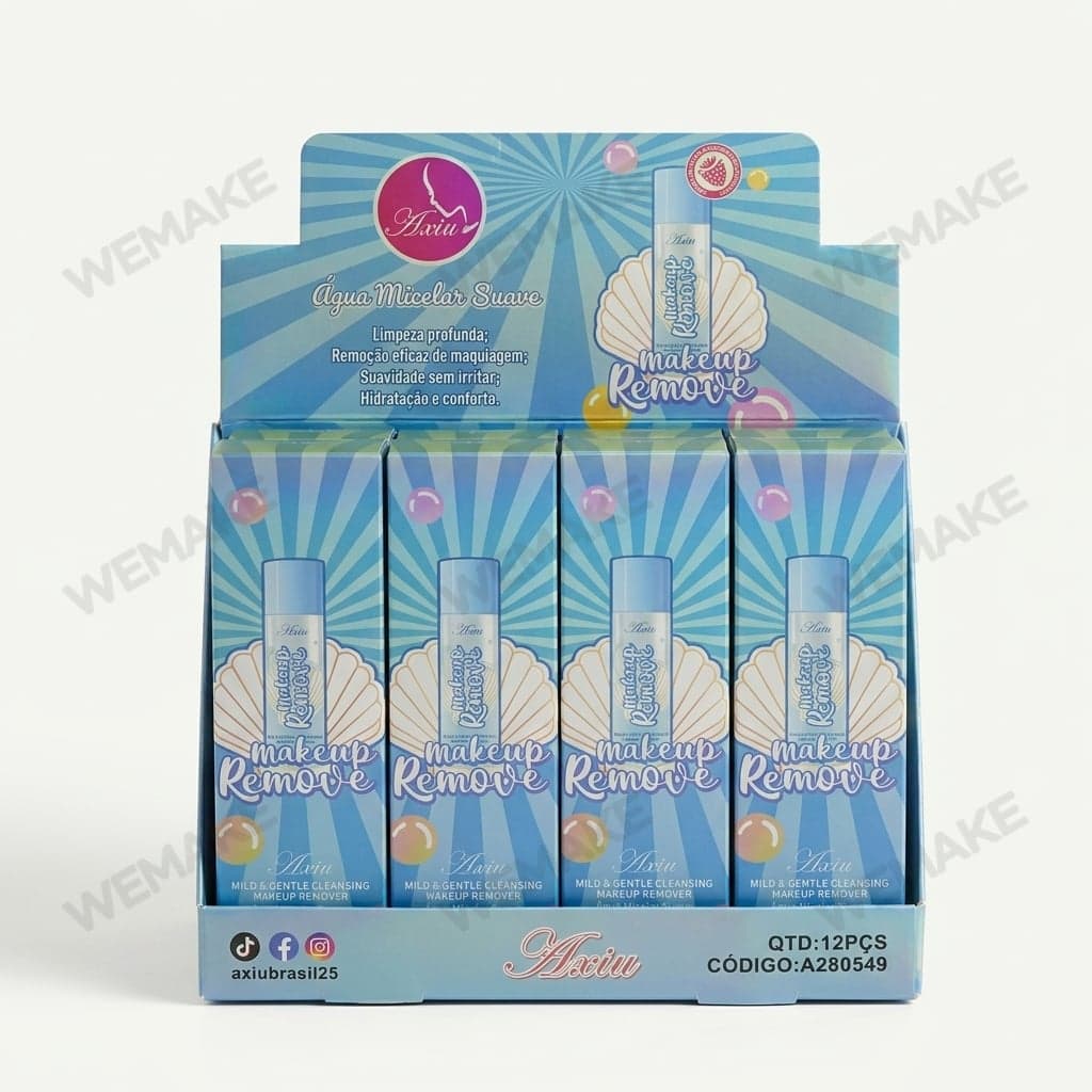 Água Micelar Demaquilante Facial Limpeza Suave 120ml a280693