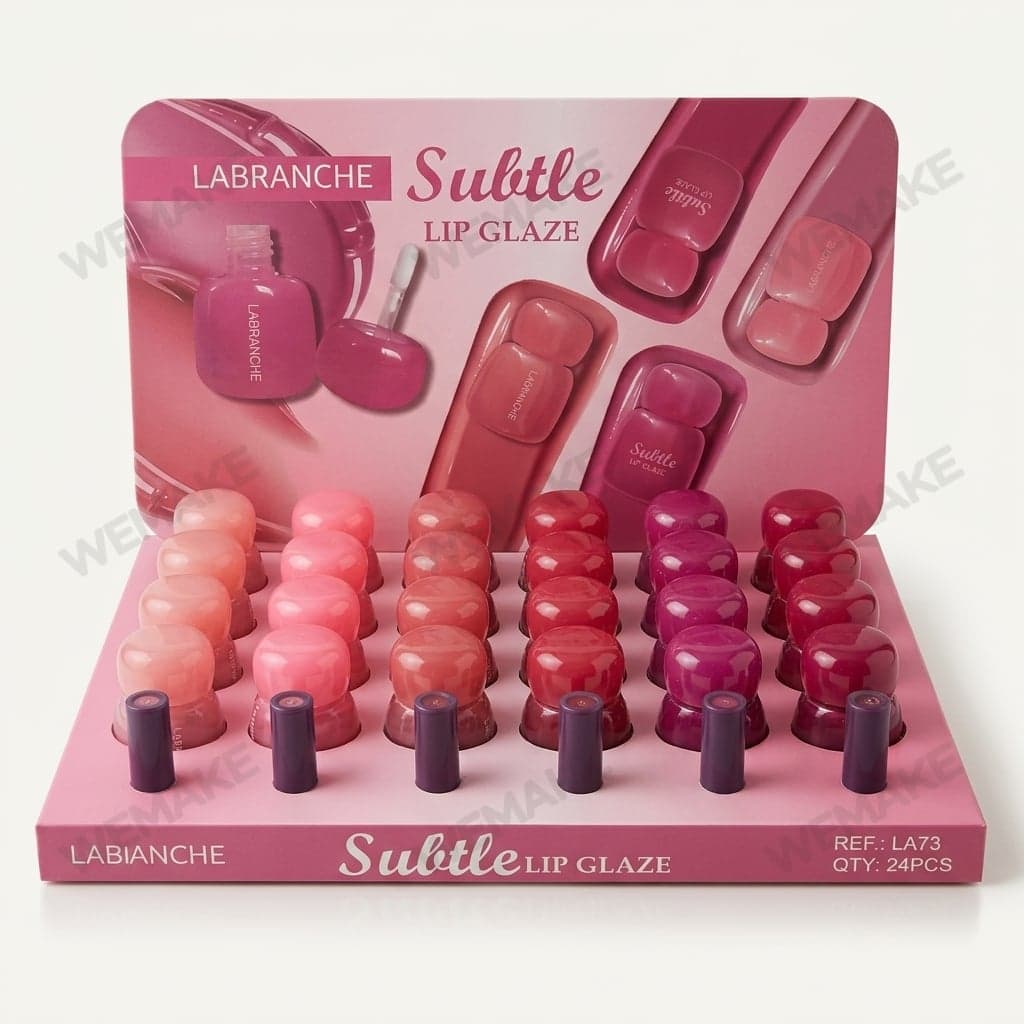 Gloss Labial Líquido com Efeito de Brilho Intenso LA7303