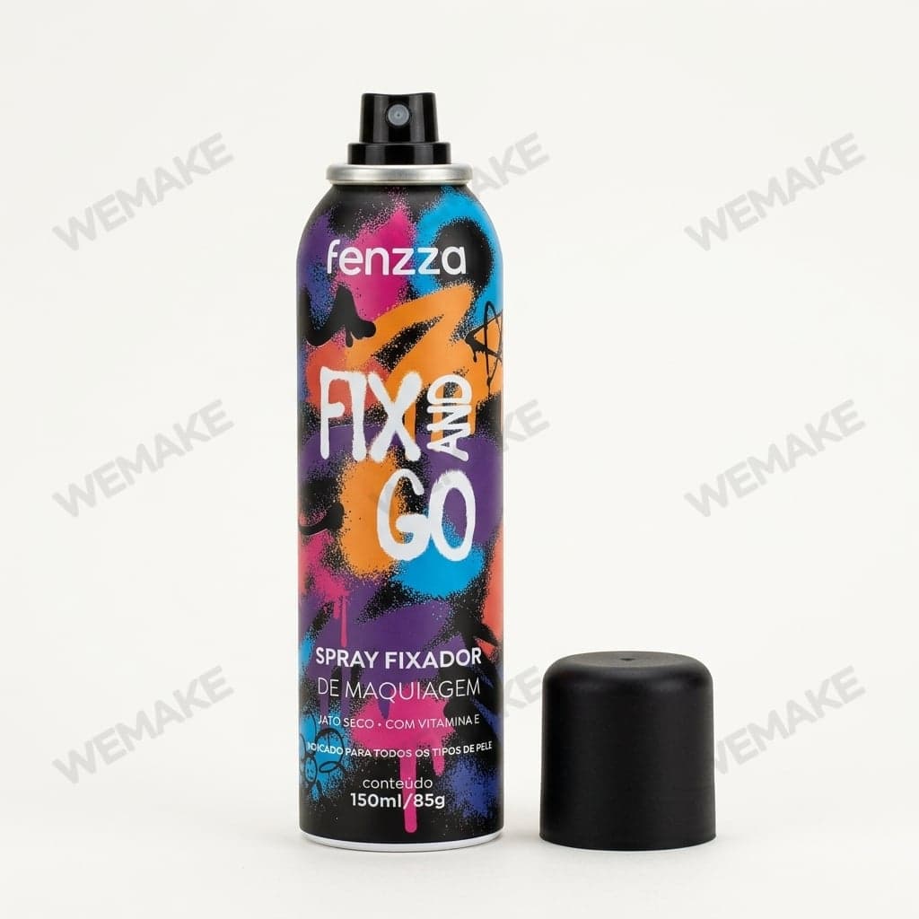 Spray Fixador de Maquiagem Jato Seco Vitamina E 150ml fz53041