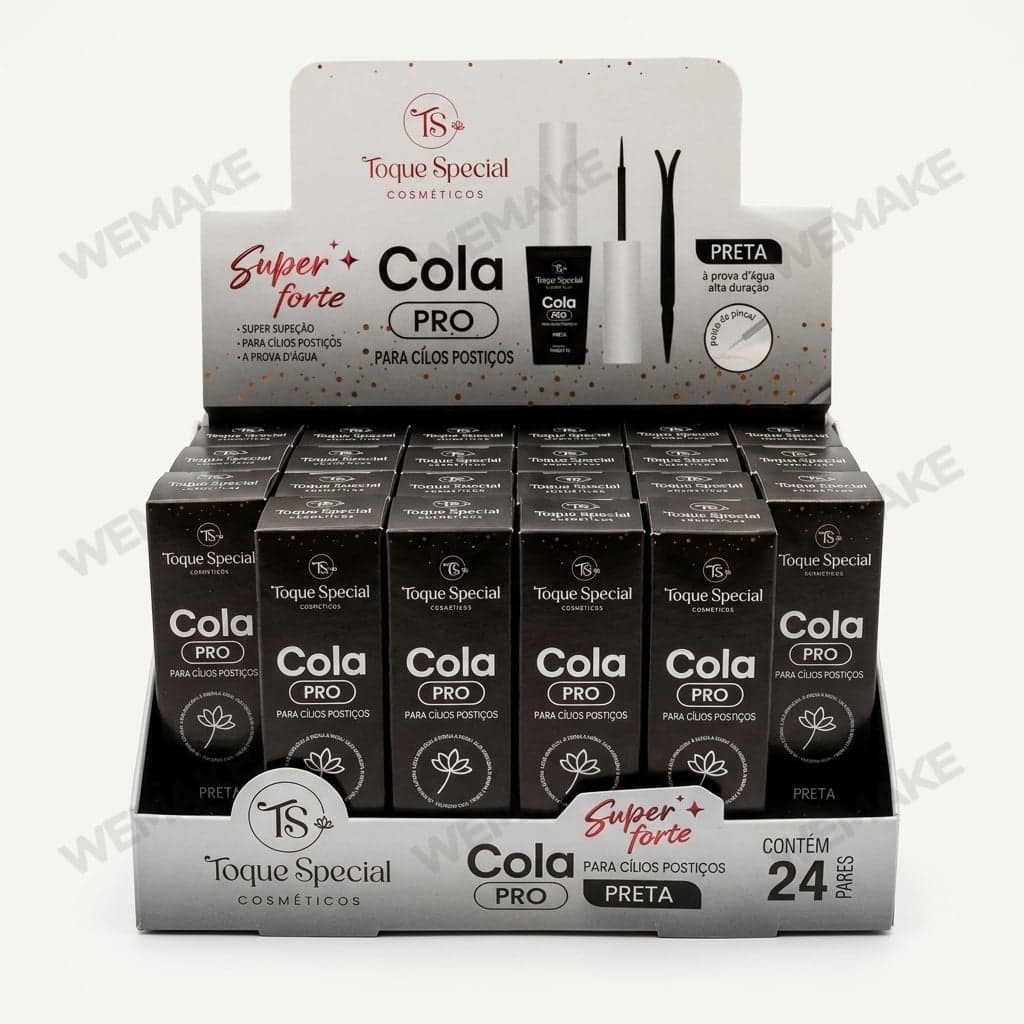 Cola para Cílios Postiços Pro Super Forte À Prova D'água ts08001-3-3