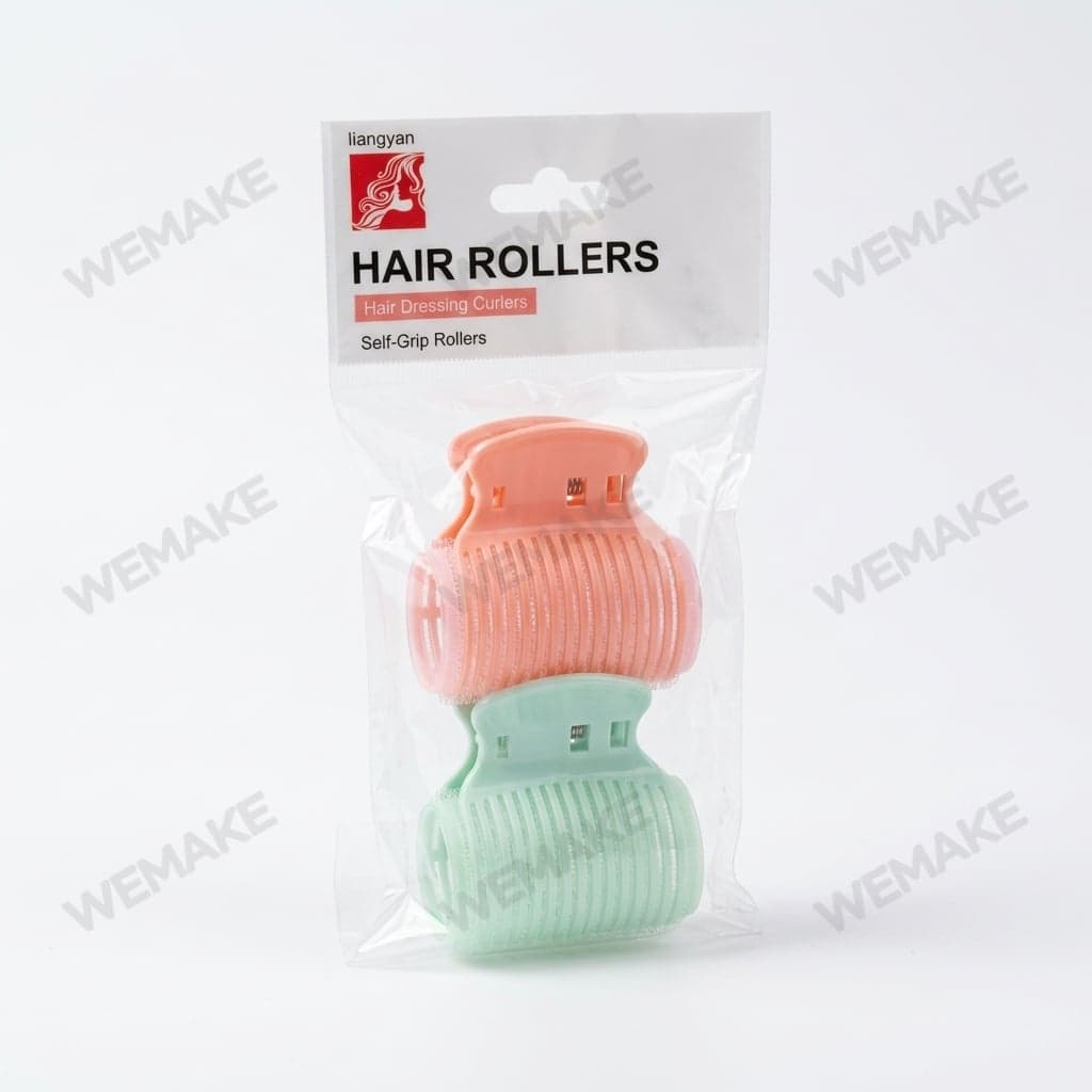 Bobs de Cabelo em Plástico com Presilha e Velcro 2 Unidades bcp