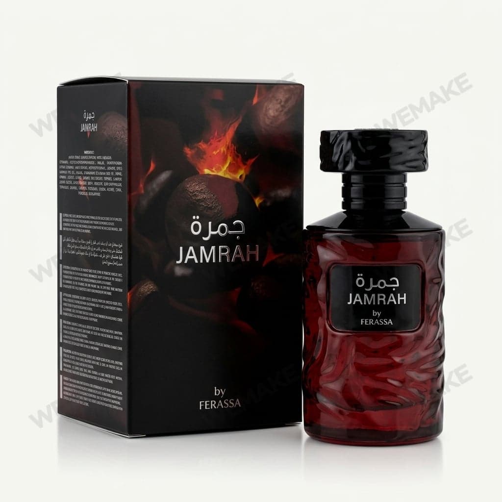 Perfume Árabe Jamrah Frasco de Vidro 100ml 6295151965726