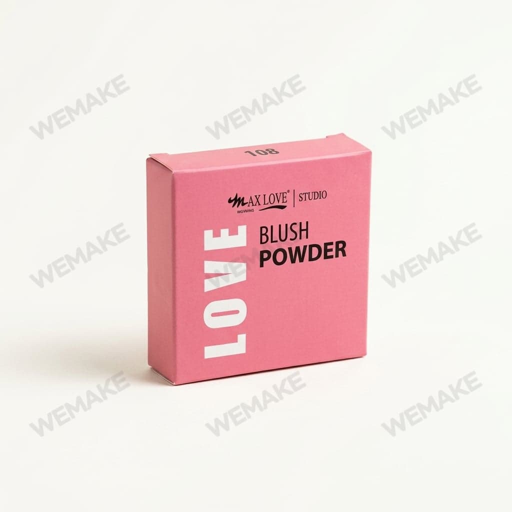 Blush em Pó Facial Efeito Natural e Toque Aveludado 001107