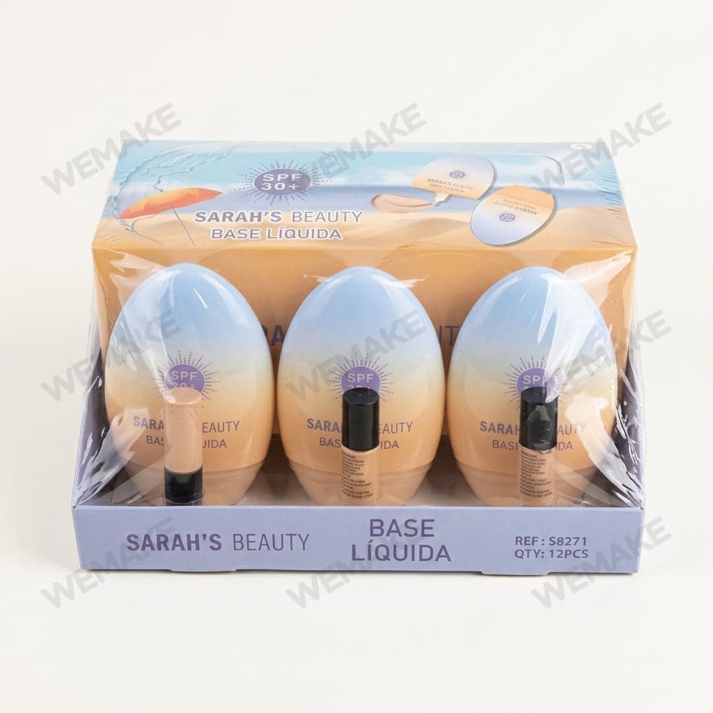 Base Líquida Facial com Protetor Solar FPS 30 S8271