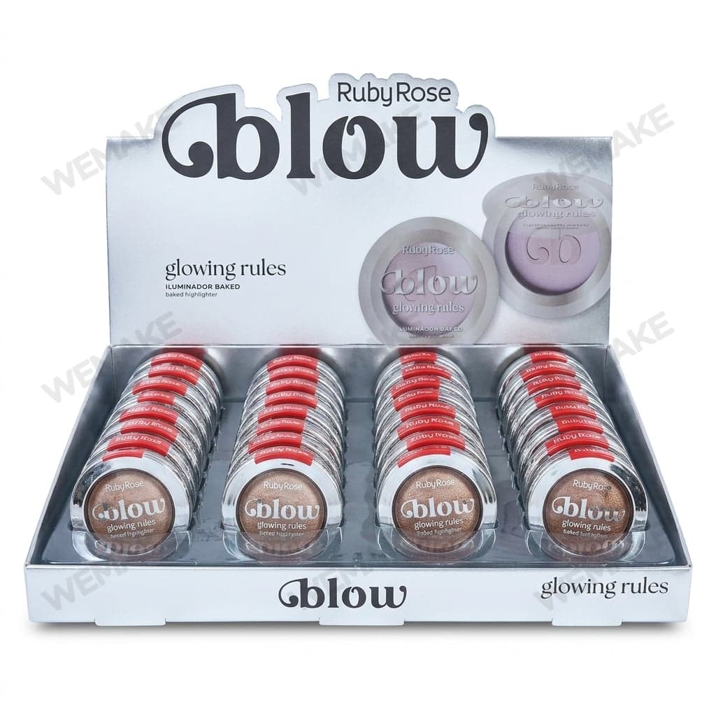 Iluminador Facial Baked Glowing Rules Efeito Glow hb-m704