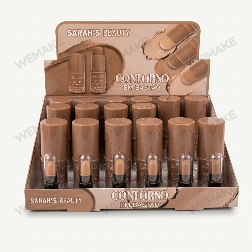 Contorno Facial em Bastão Retrátil para Maquiagem s6609