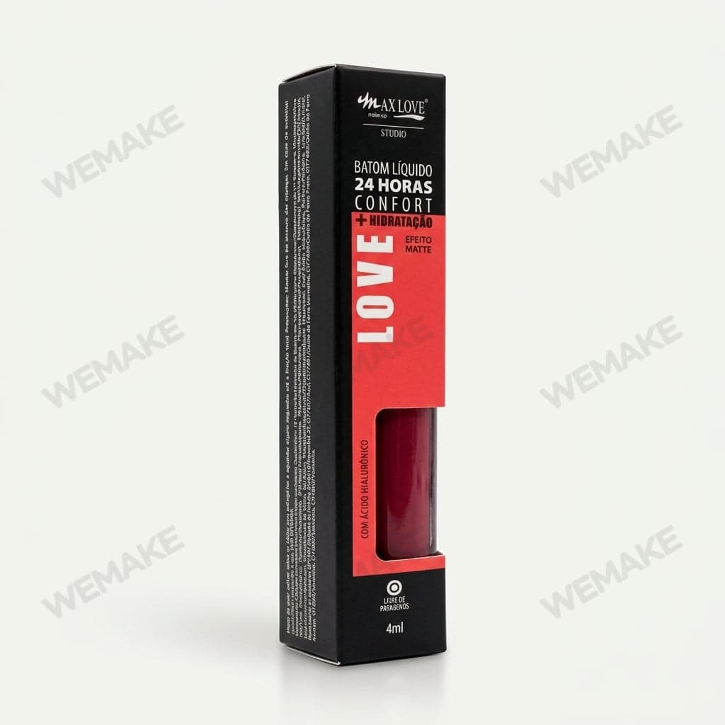 Batom Líquido 24 Horas Efeito Matte com Ácido Hialurônico 4ml 000102