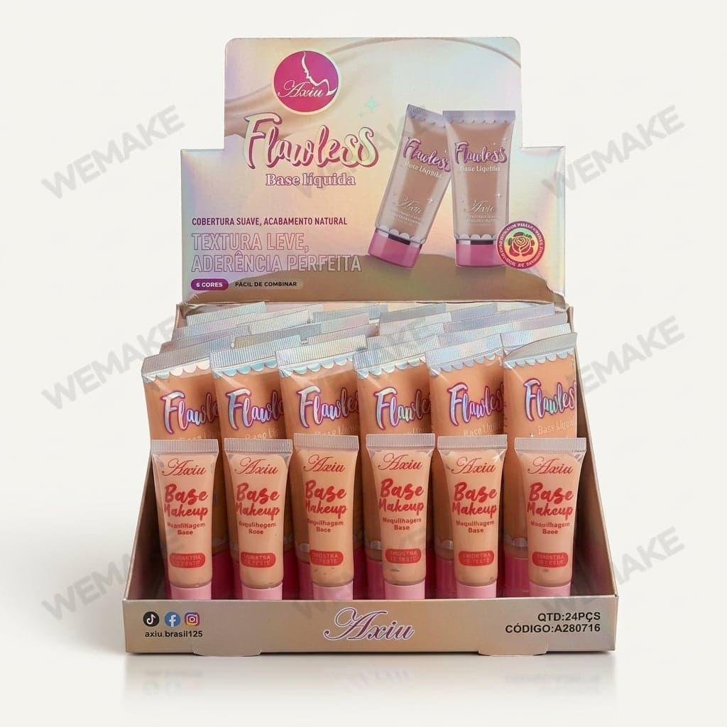 Base Líquida Facial com Acabamento Uniforme em Bisnaga a280716