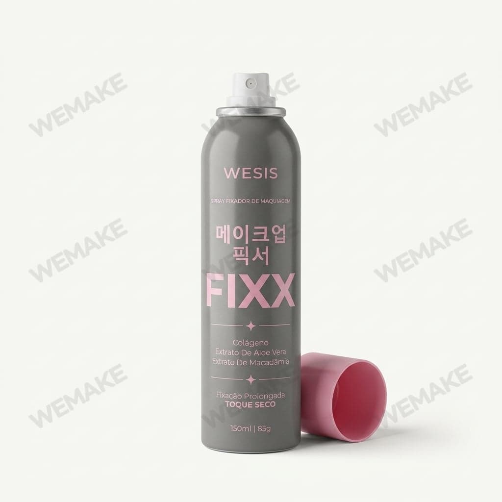 Spray Fixador de Maquiagem Toque Seco Fixação Prolongada 150ml wi03