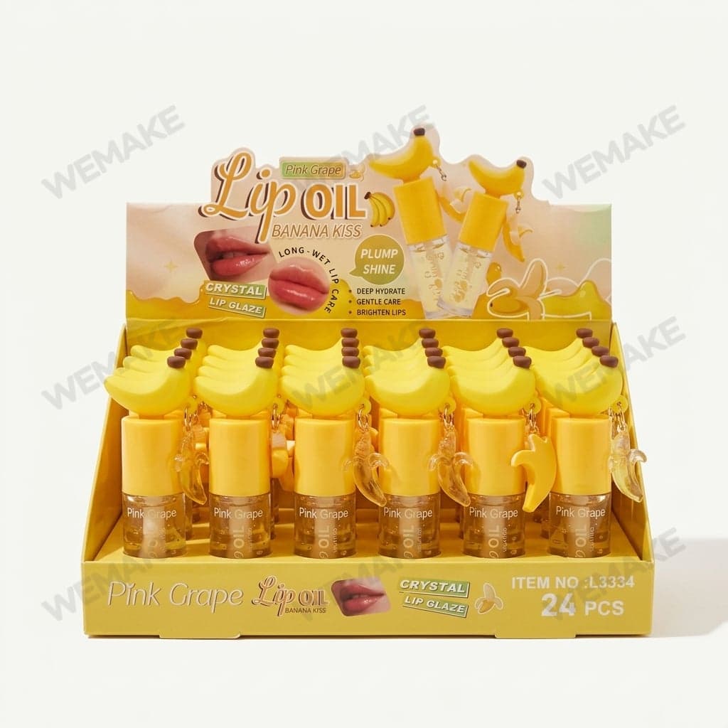 Óleo Labial Hidratante Lip Oil Nutritivo com Pingente L3334