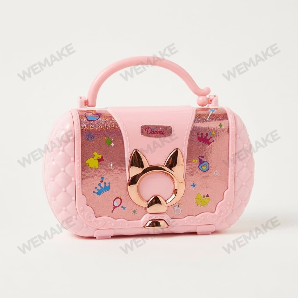 Kit de Maquiagem Infantil Formato Bolsa com Alça LR-2506