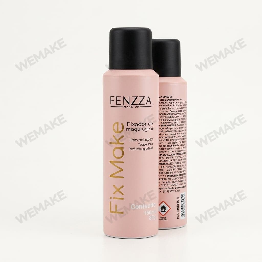 Fixador de Maquiagem Aerosol Toque Seco 150ml 85g fz50005