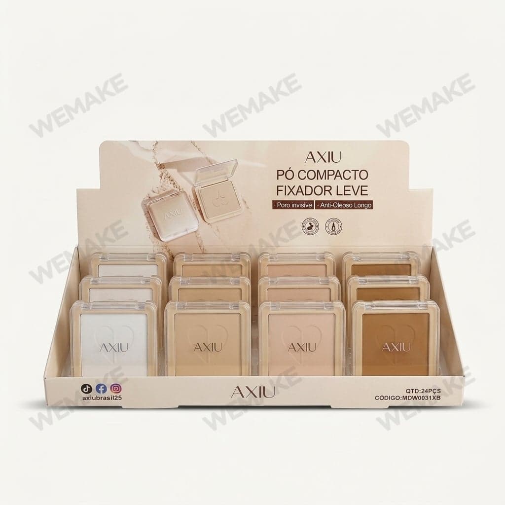 Pó Compacto Facial Textura Fina e Acabamento Matte mdw0030xb