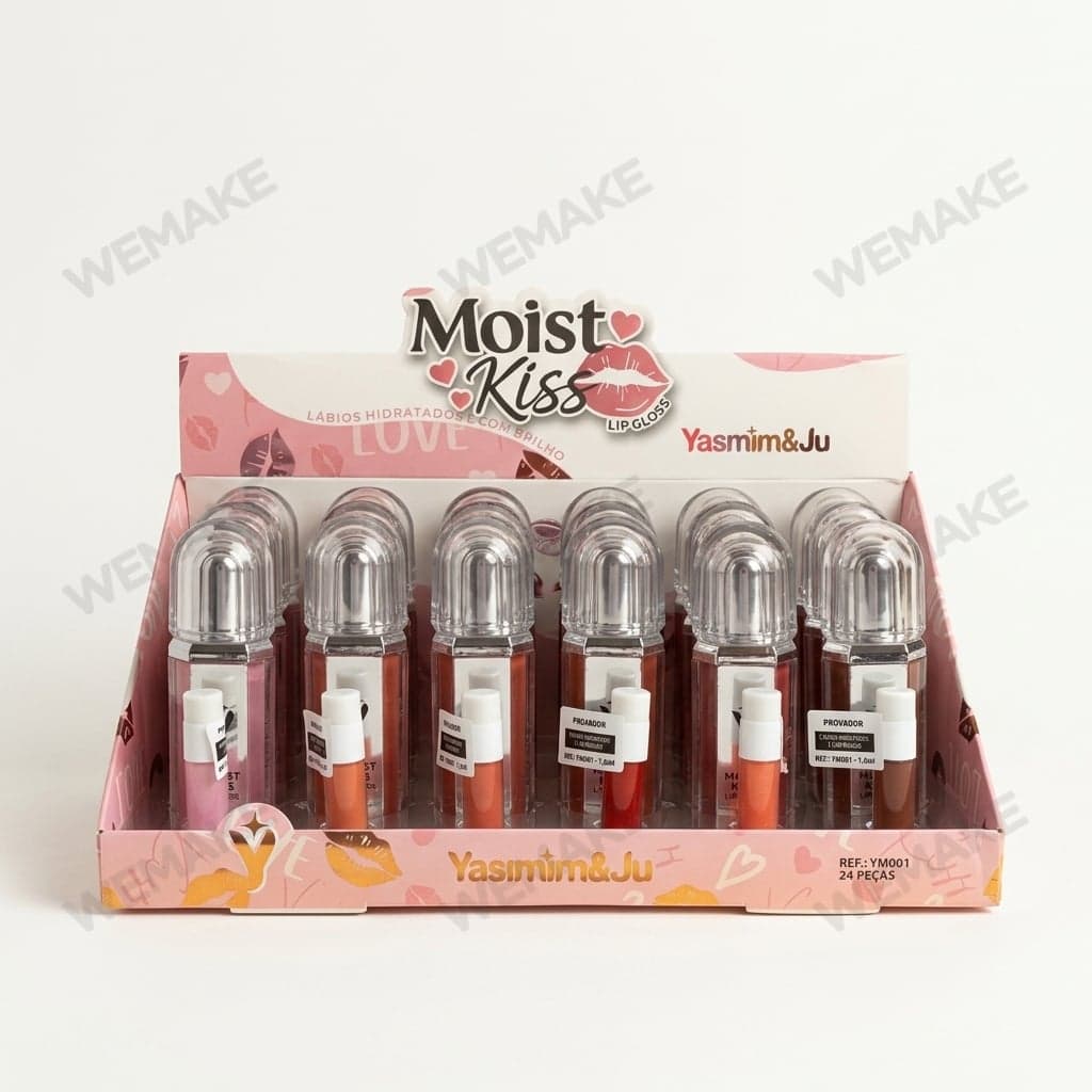 Gloss Labial Líquido Efeito Hidratante com Brilho 7 ml ym001