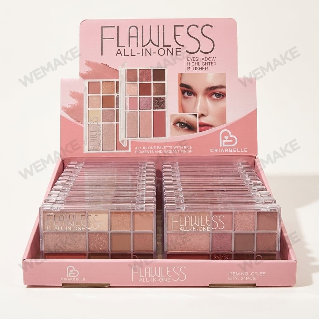 Paleta de Sombras e Maquiagem Multifuncional All-in-One CR-E5