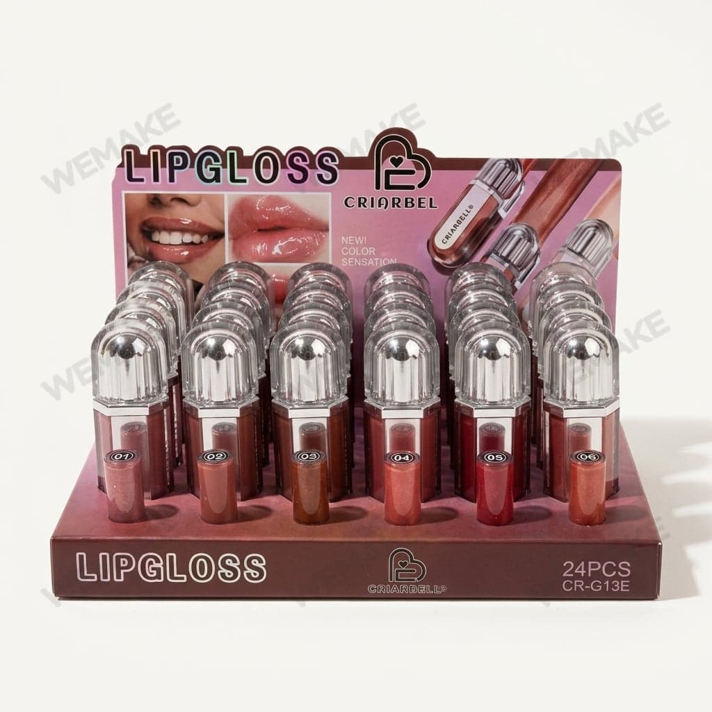 Gloss Labial Líquido Hidratante de Longa Duração CR-G13E