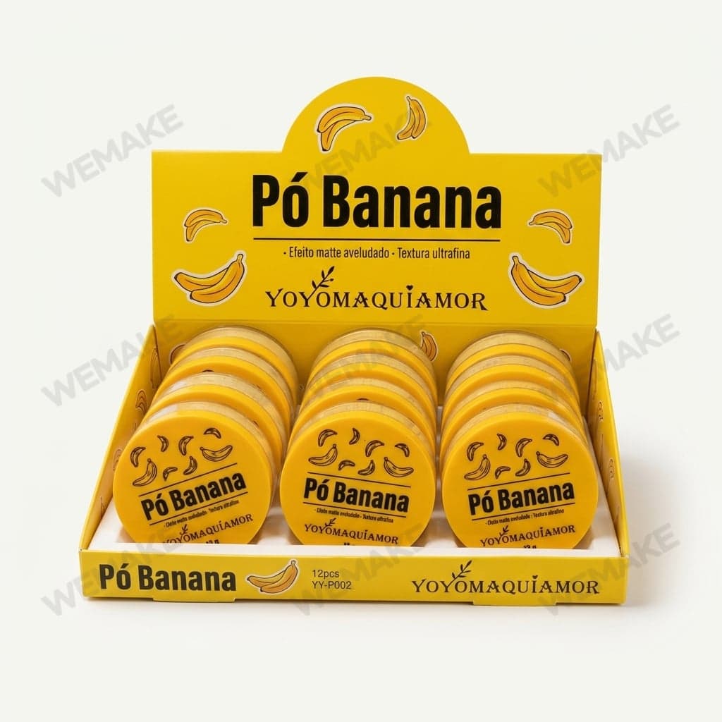 Pó Facial Banana Efeito Matte Textura Ultrafina 13 g yy-p002