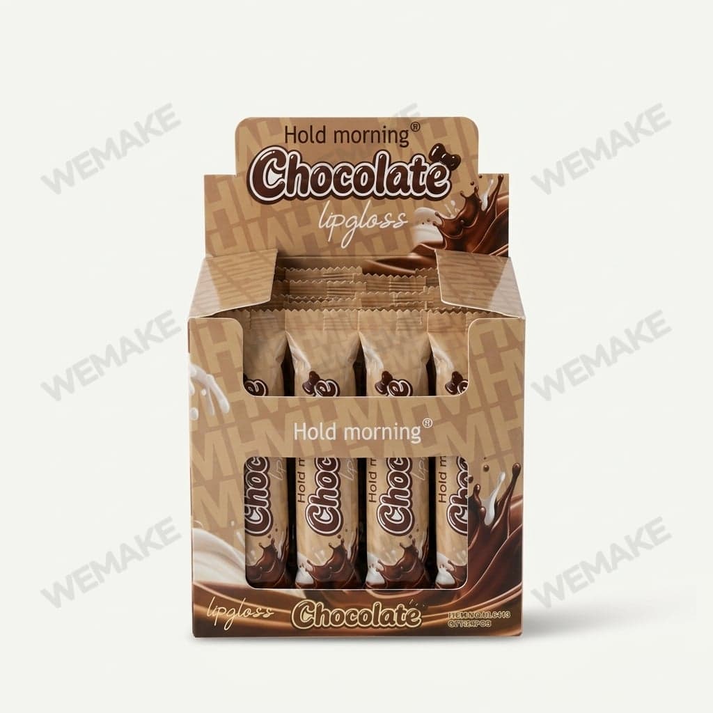 Gloss Labial Líquido Hidratante com Aroma de Chocolate hl6413