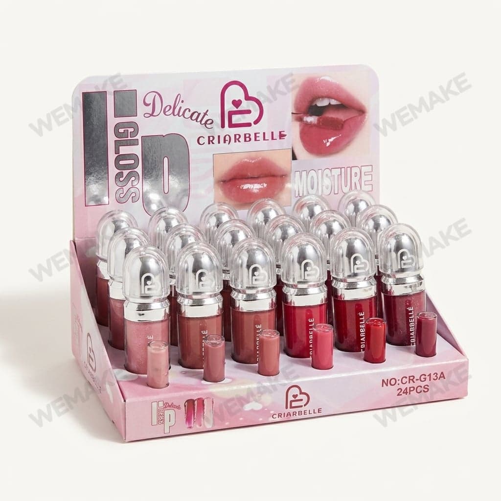Gloss Labial Hidratante Acabamento Brilhante Delicate CR-G13A