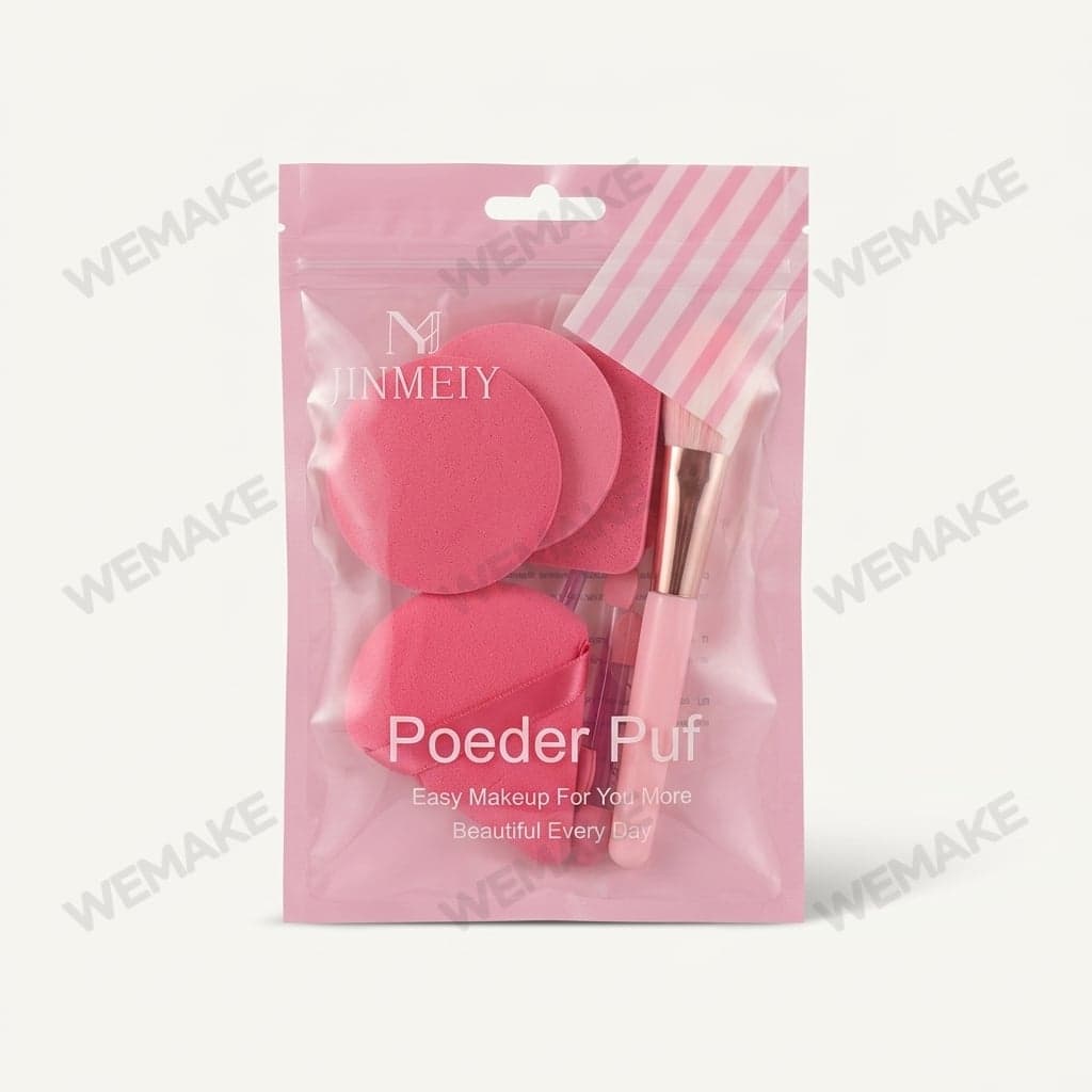 Kit de Esponjas Pincel e Aplicadores para Maquiagem 6936700255362