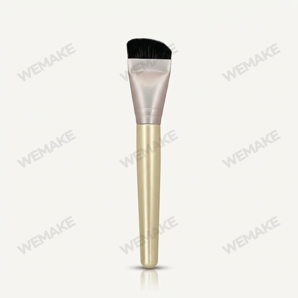 Pincel Chanfrado para Aplicação de Base e Contorno Facial ans0050