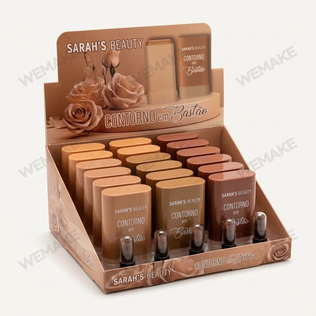 Contorno Facial em Bastão Textura Cremosa para Maquiagem s6576