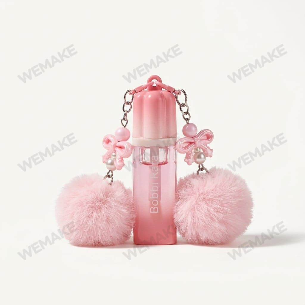 Gloss Labial Chaveiro com Pompom br-137