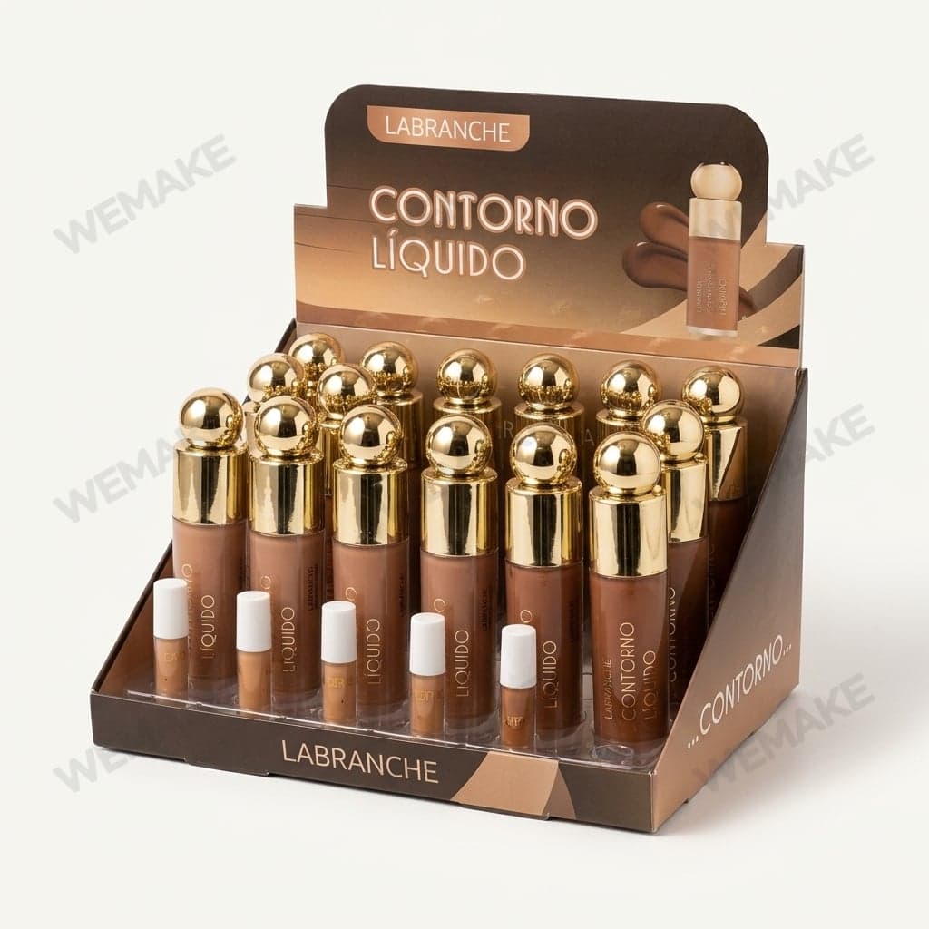 Contorno Líquido Facial com Aplicador para Maquiagem LA7277