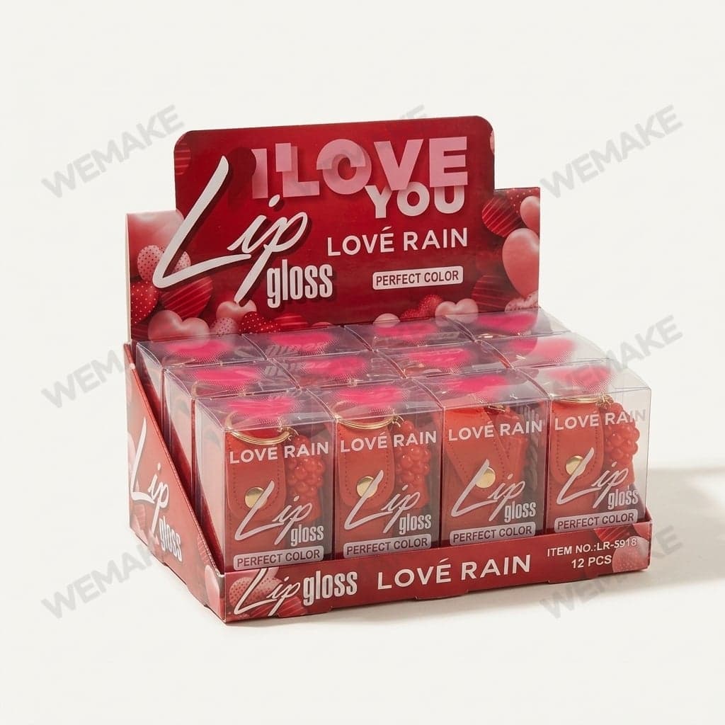 Gloss Labial com Mini Bolsinha Chaveiro Perfect Color LR-5918