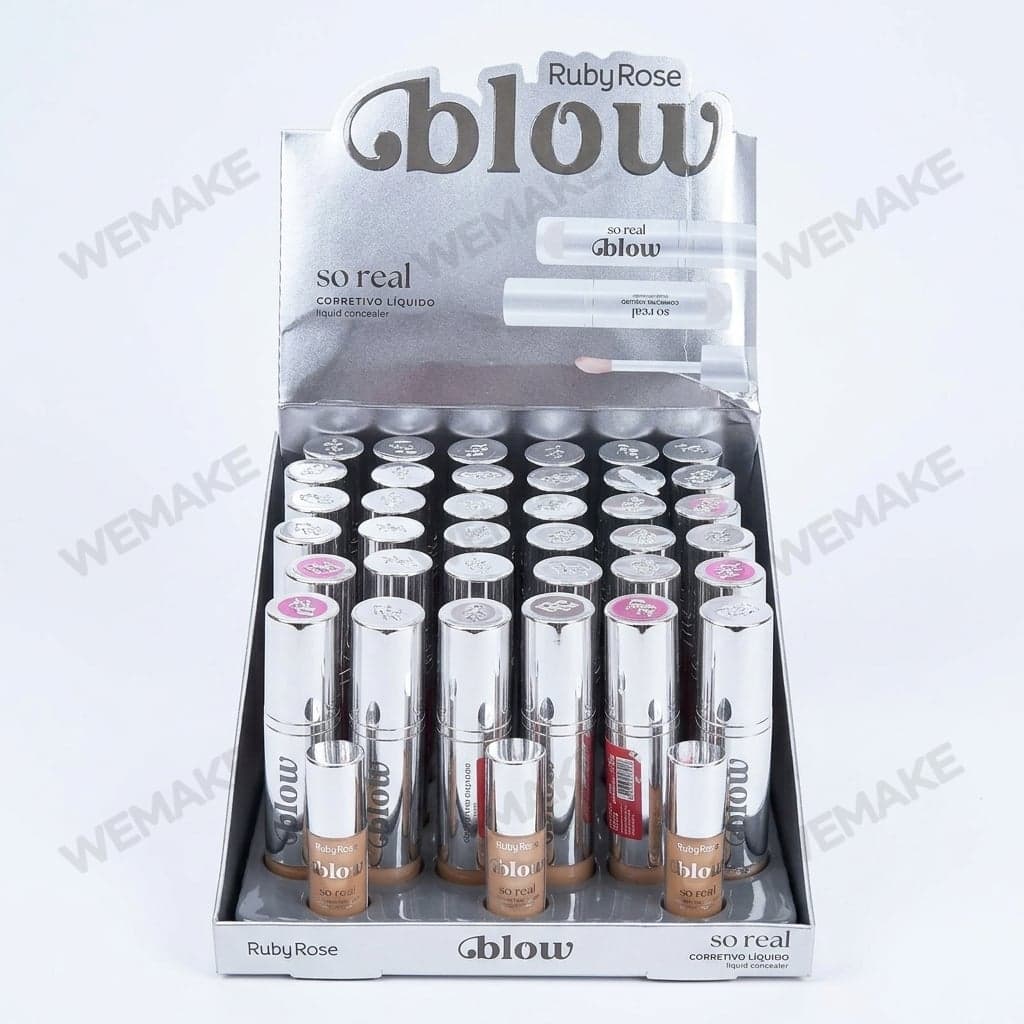 Corretivo Líquido Facial para Maquiagem So Real Blow hb-m604